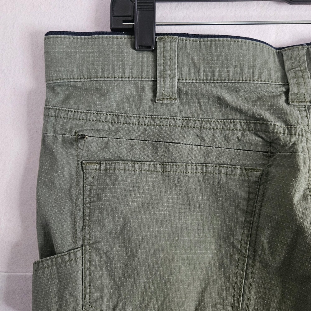 Dovetail Workwear Britt Utility Pants Green Ripstop Double Knee Cargo 37x33 - Picture 8 of 10